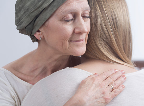 Comforting a friend with breast cancer