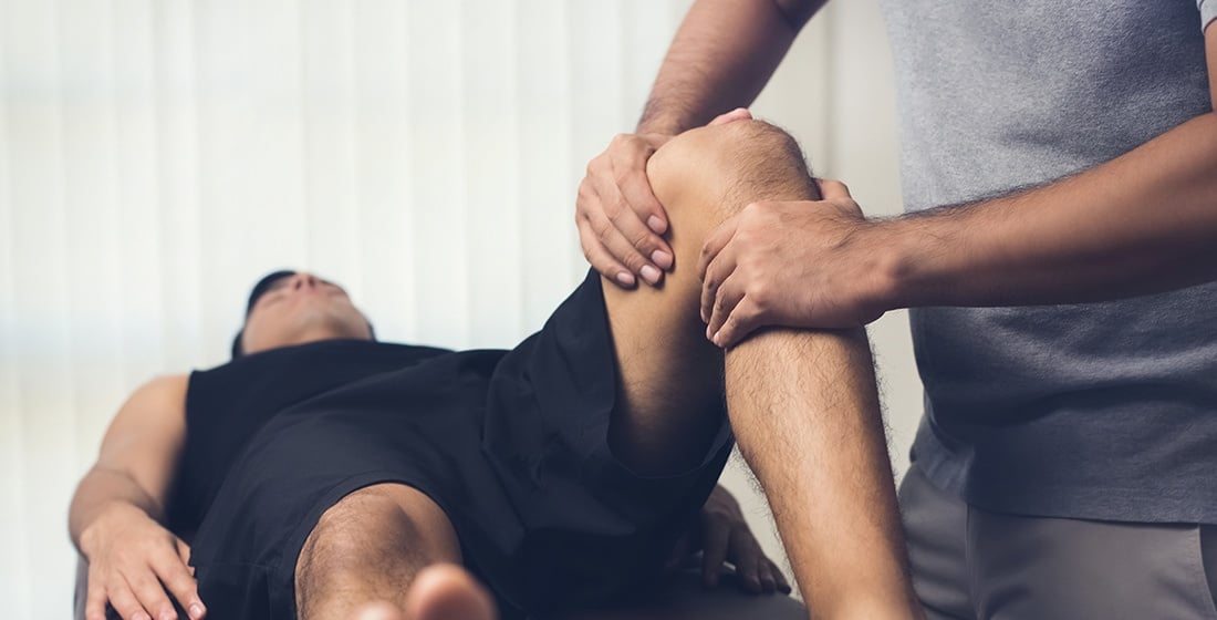 man-treated-knee-pain