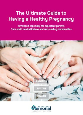 healthy pregnancy guide cover